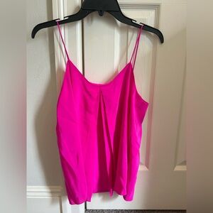 NWOT Amanda Uprichard Hot Pink Camisole